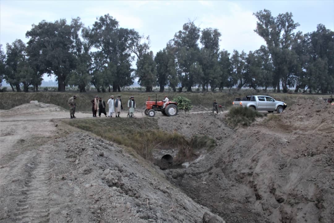 دکرنيزو ځمکو د اصلاح په پار د ننګرهار کانال شرکت هڅې