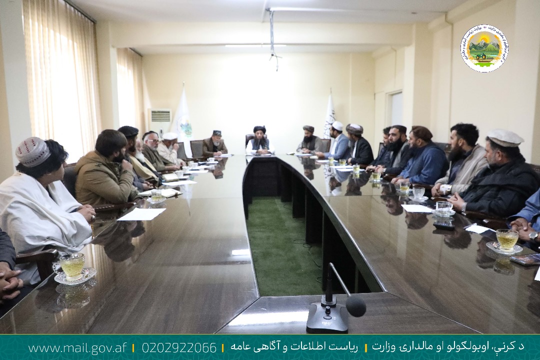دیدار معین زراعت و مالداری وزارت زراعت با تاجران وارد کننده کود کیمیاوی