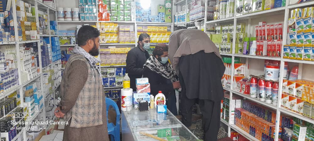 ادویه فروشیها و کلینیکهای حیوانی ولایت کندز تفتیش و کنترول گردید