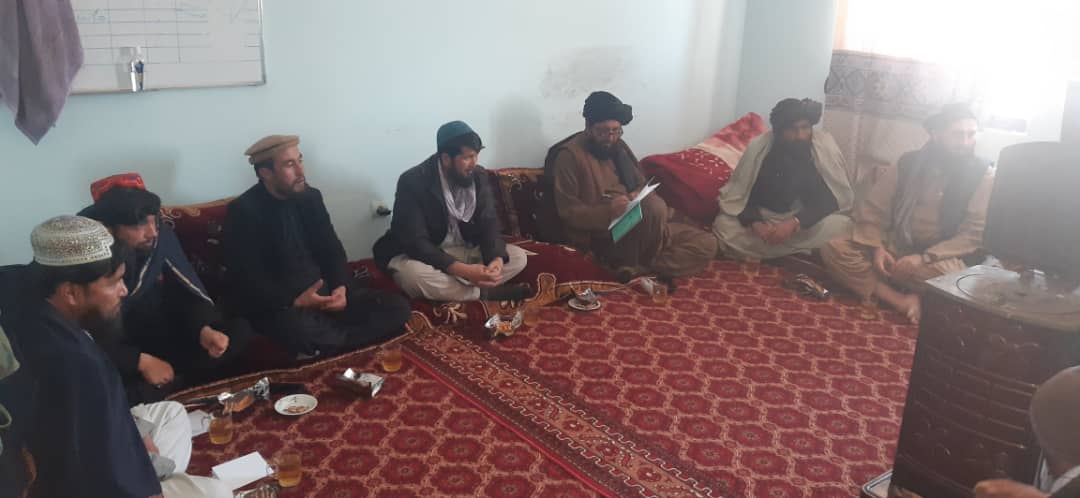 جلسه هفته وار هیئت تخنیکی جلوگیری از غصب ولایت دایکندی دایر گردید