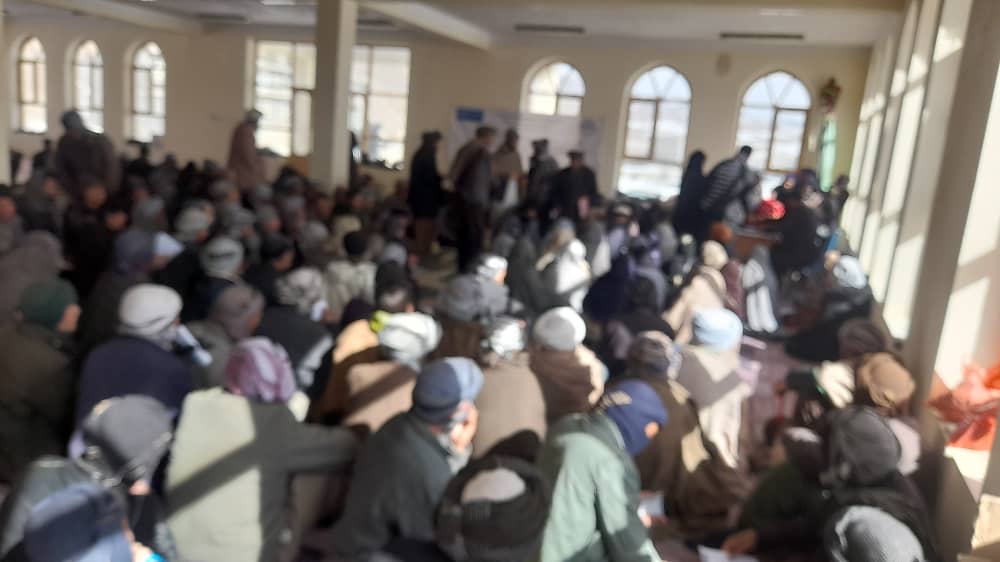 د میدان وردګو حصه اول کې ۳۱۳ کورنیو سره مرسته وشوه