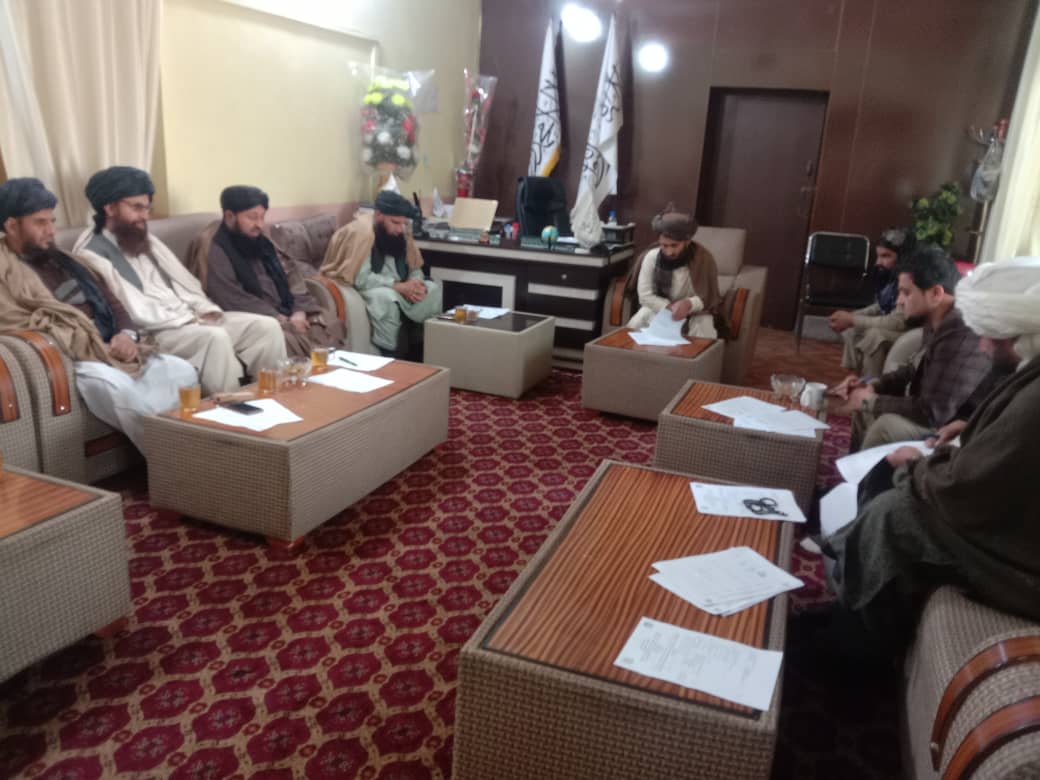 ننګرهار کې د ځمکې غصب او غصب شویو ځمکو بېرته راګرځولو کمېټې غونډه دائره شوه