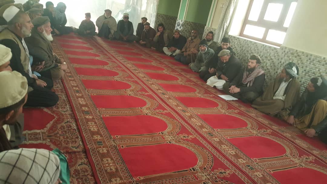 نشست مسوولان ریاست زراعتی ولایت کاپیسا با اعضای انجمنهای آبیاری