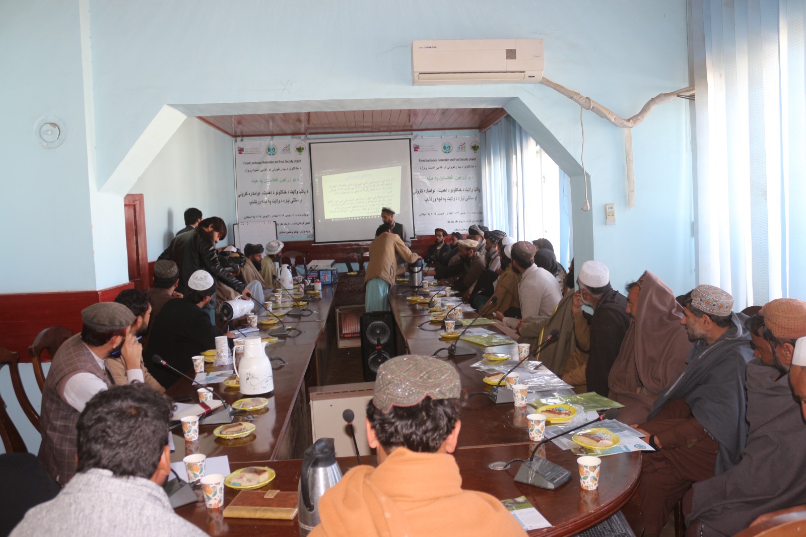 پکتیا کي دځنګلونو د خوندیبوت او پراختیا په پار هڅې