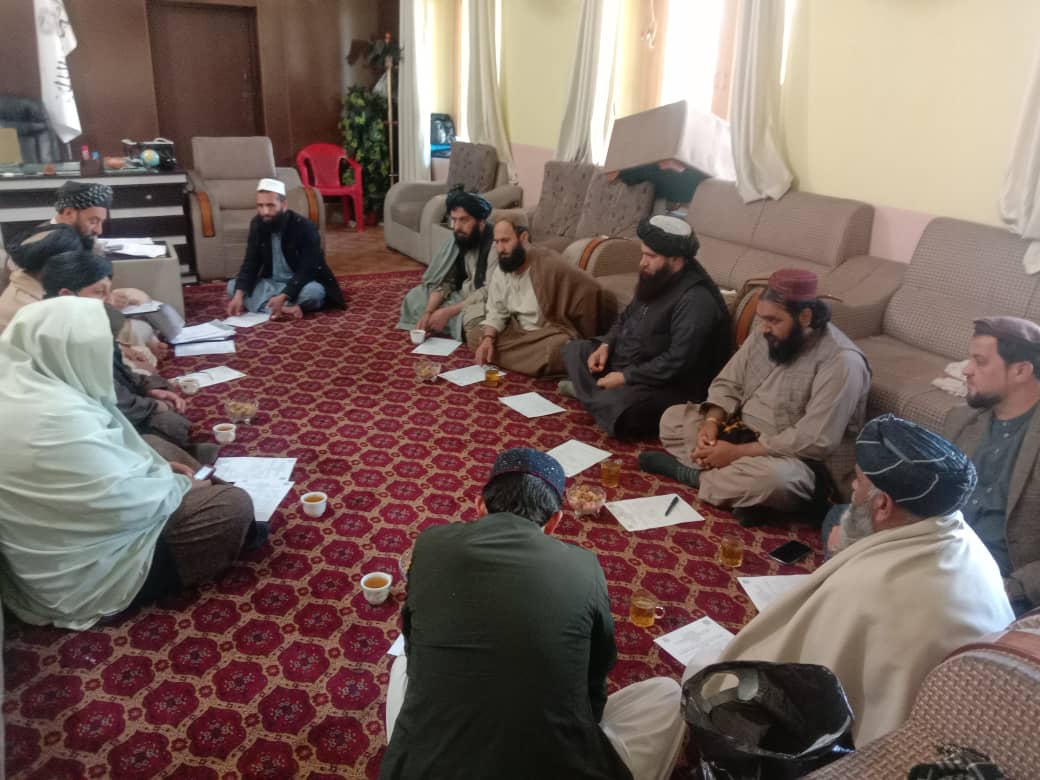 ننګرهار کې د ځمکې غصب او غصب شویو ځمکو بېرته راګرځولو کمېټې غونډه دائره شوه