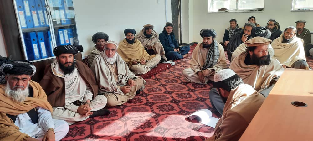 پکتیا یو شمېر ولسوالیو کې د طبي بوټو په اړه عامه پوهاوی ترسره شو