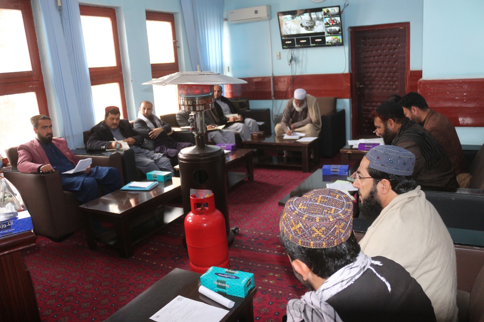 د  پکتیا کرنې ریاست همکارو مؤسسو سره د همغږۍ ناسته تر سره کړه