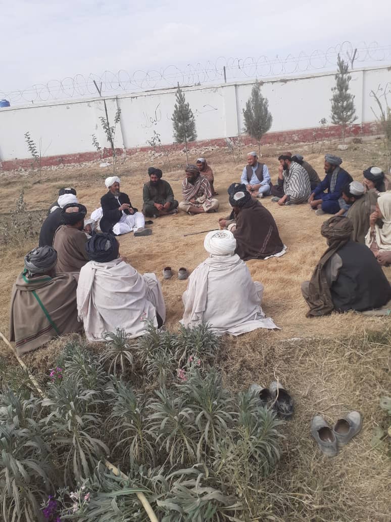 د هلمند ګرمسېر کې یوشمېر بزګر او بڼوال روزل کېږي