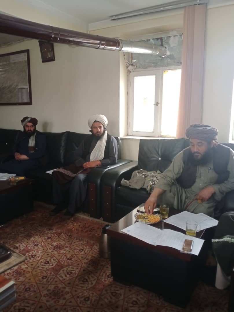 میدان وردګو کې د ځمکې غصب او غصب شويو ځمکو بېرته راکرځولو کمېټې غونډه دائره شوه