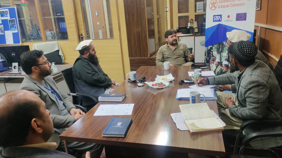 د نورستان دکرنې رییس د ملګرو ملتونو پراختیایي ادارې چارواکو سره وکتل