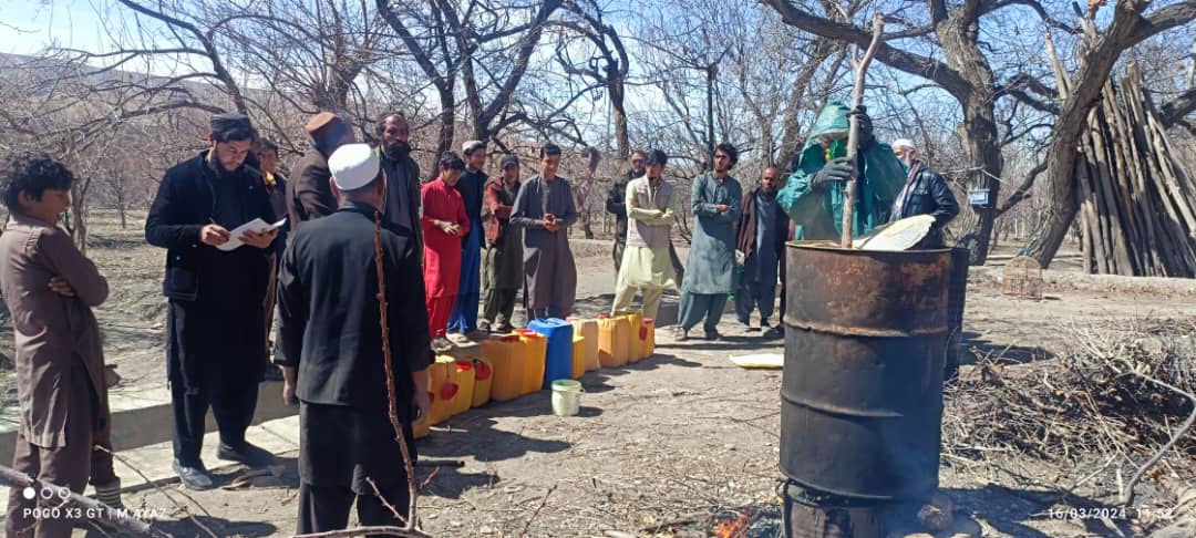 لوګر کې د بڼونو خوندیتوب په پار د درمل شیندنې چارې روانې دي