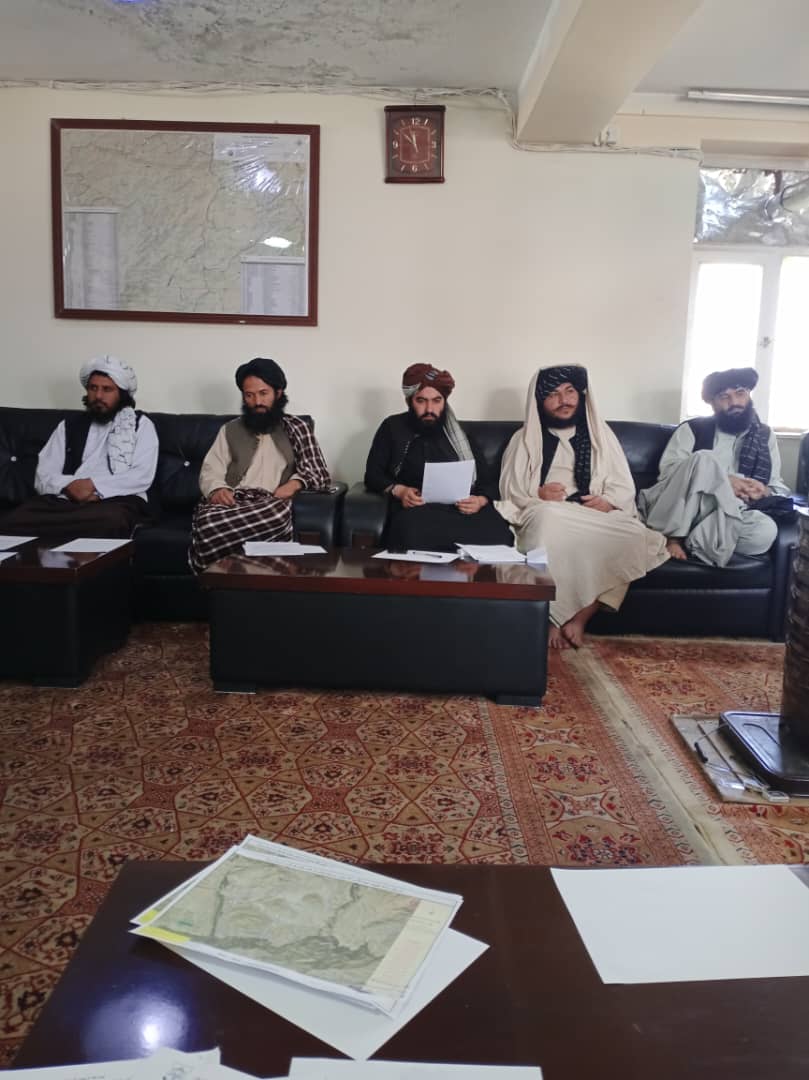 میدان وردګو کې د ځمکې غصب او غصب شويو ځمکو بېرته راکرځولو کمېټې غونډه دائره شوه