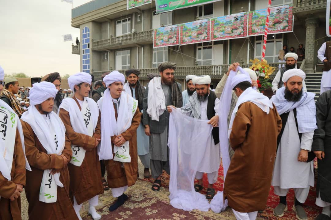 بهرهبرداری از ساختمان دارالعلوم و دارالحفاظ عمری در ولایت فاریاب