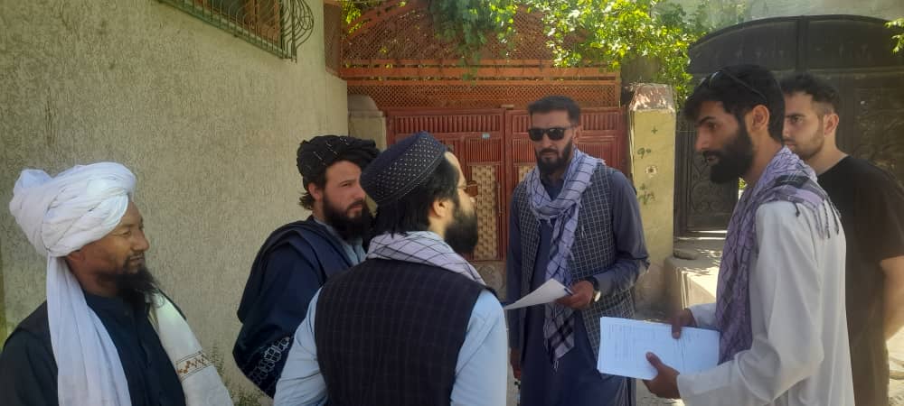 د اراضۍ لوی رياست لخوا د مرنجان غونډۍ سيمې د استرداد شویو کورونو د سروې چارې پیل شوې