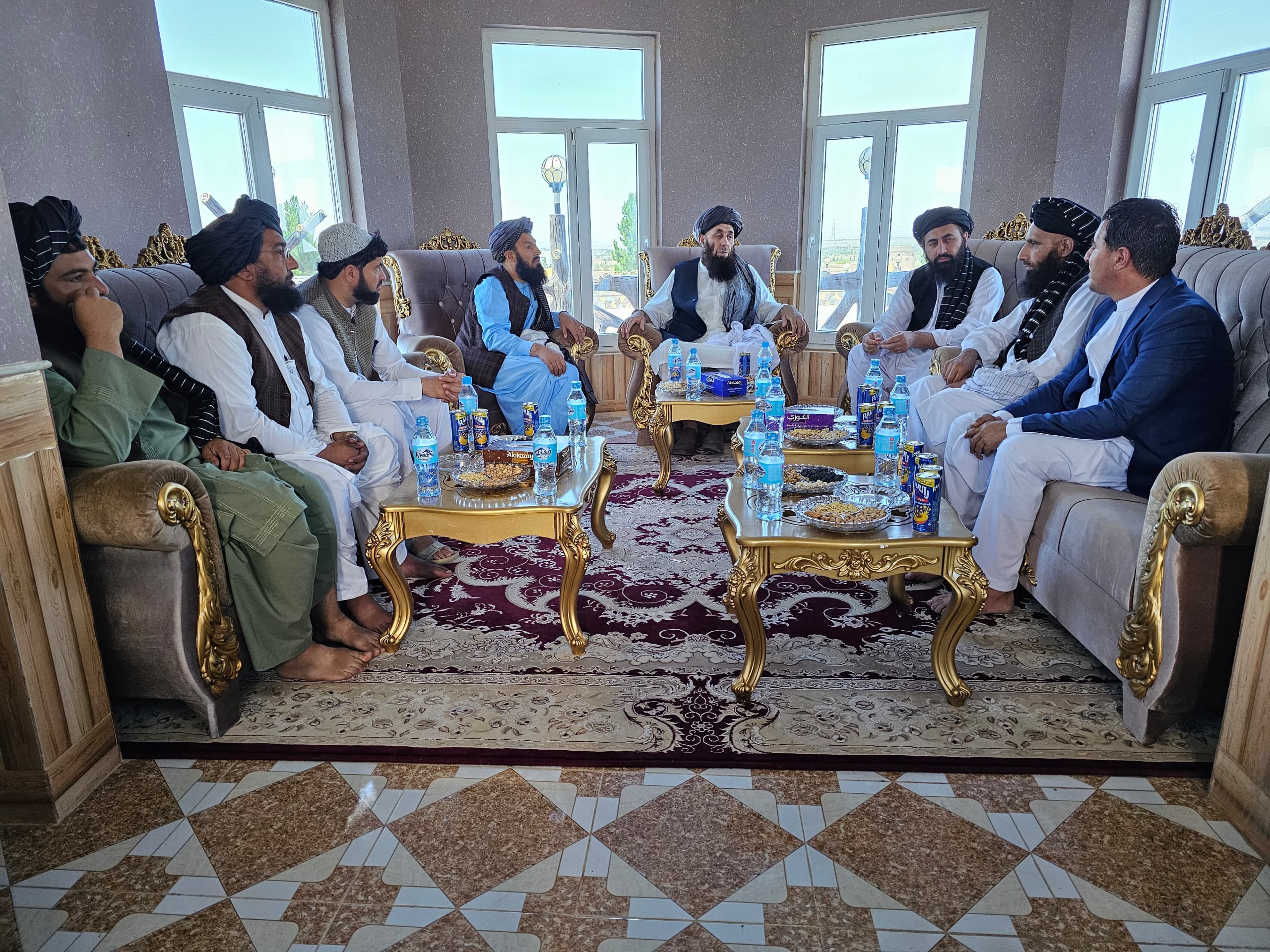 دیدار معین زراعت و مالداری با مسوولان اتحادیه مرغداران ولایت هرات 
