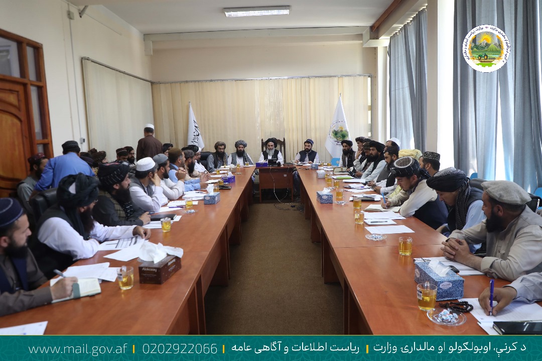 جلسه تقسیمات بودجه عادی و انکشافی سال مالی ۱۴۰۳ وزارت زراعت دایر شد