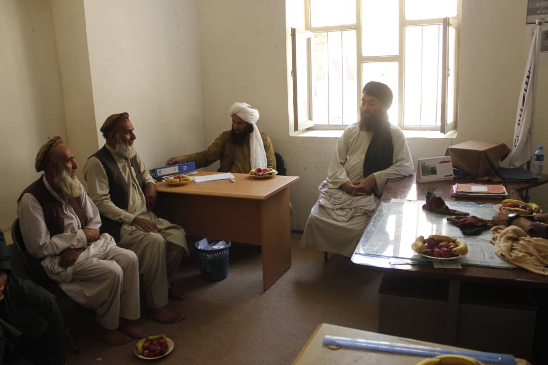 علینګار ولسوالی ته د لغمان دکرنې رییس سفر