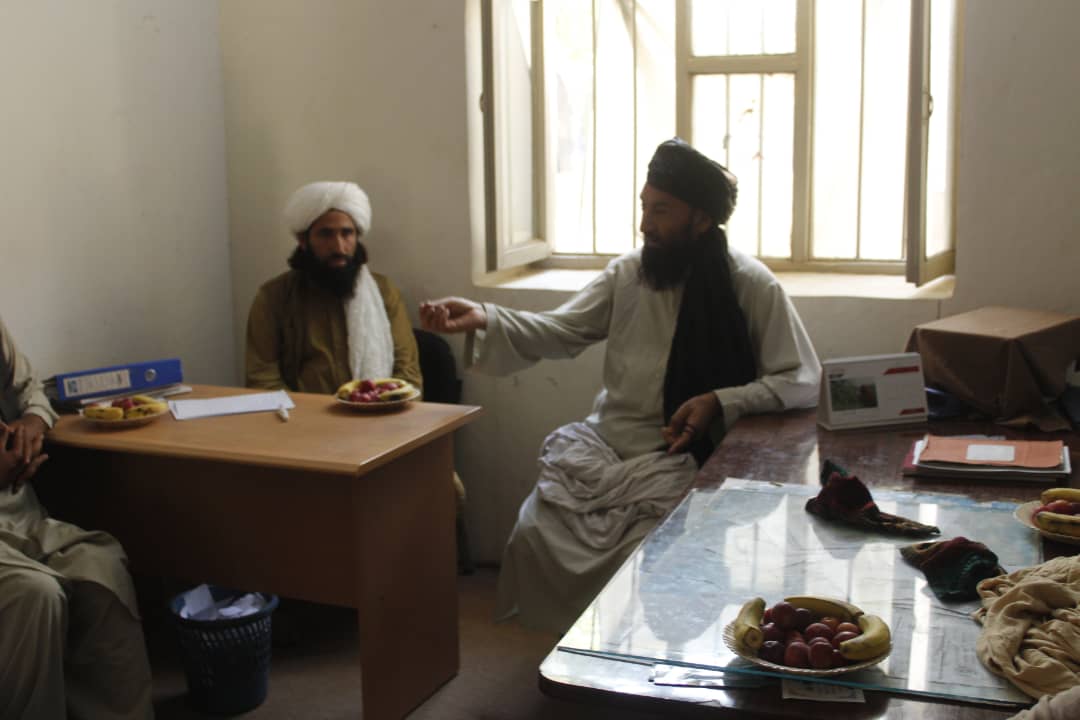 علینګار ولسوالی ته د لغمان دکرنې رییس سفر