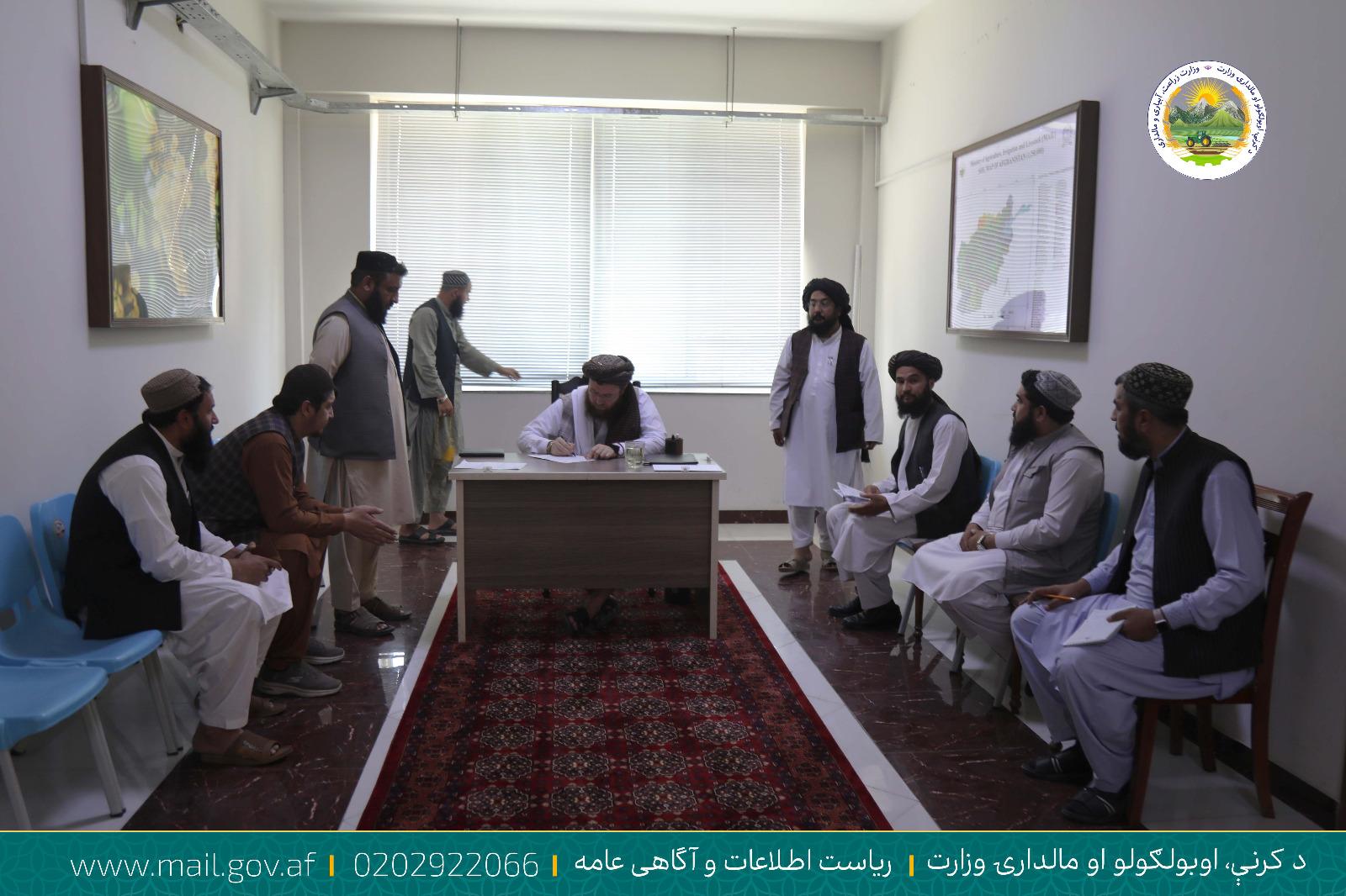 د هېواد بزګرانو او مالدارانو ته د چوپړتیاوو وړاندې کولو په موخه دکرنې وزیر هڅې