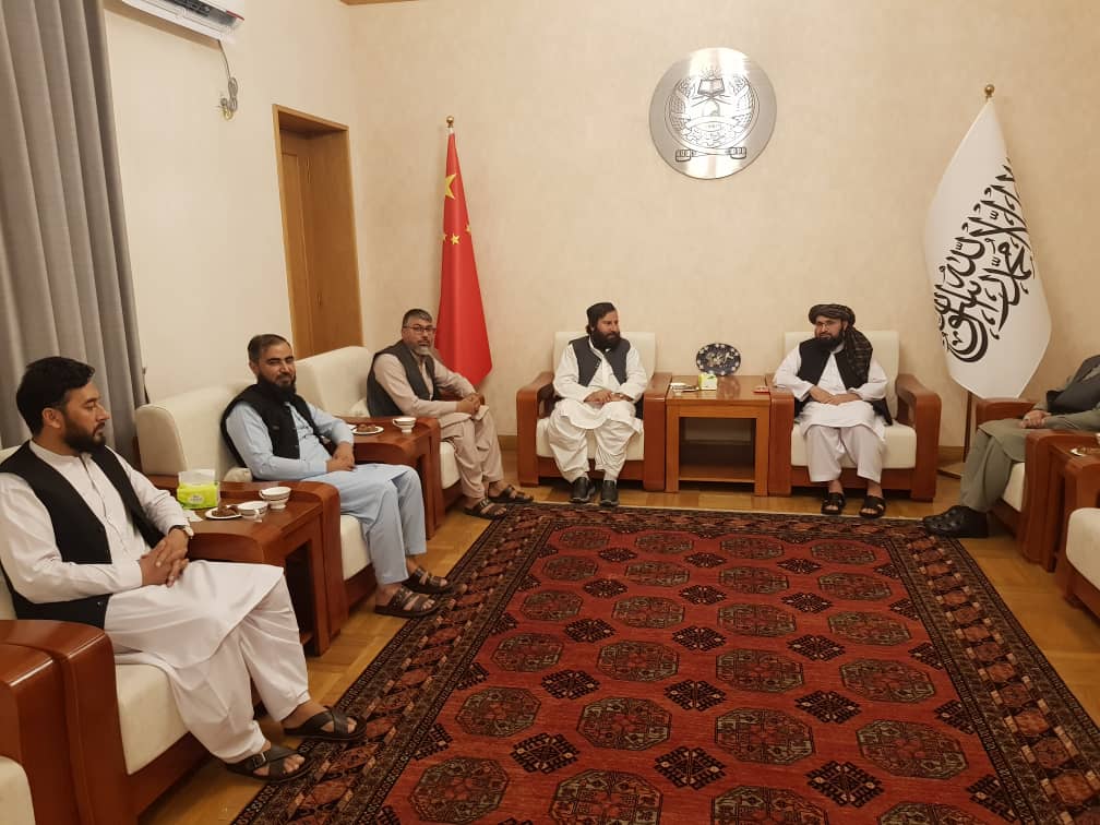 دیدار هیئت وزارت زراعت با سفیر کبیر امارت اسلامی افغانستان در چین