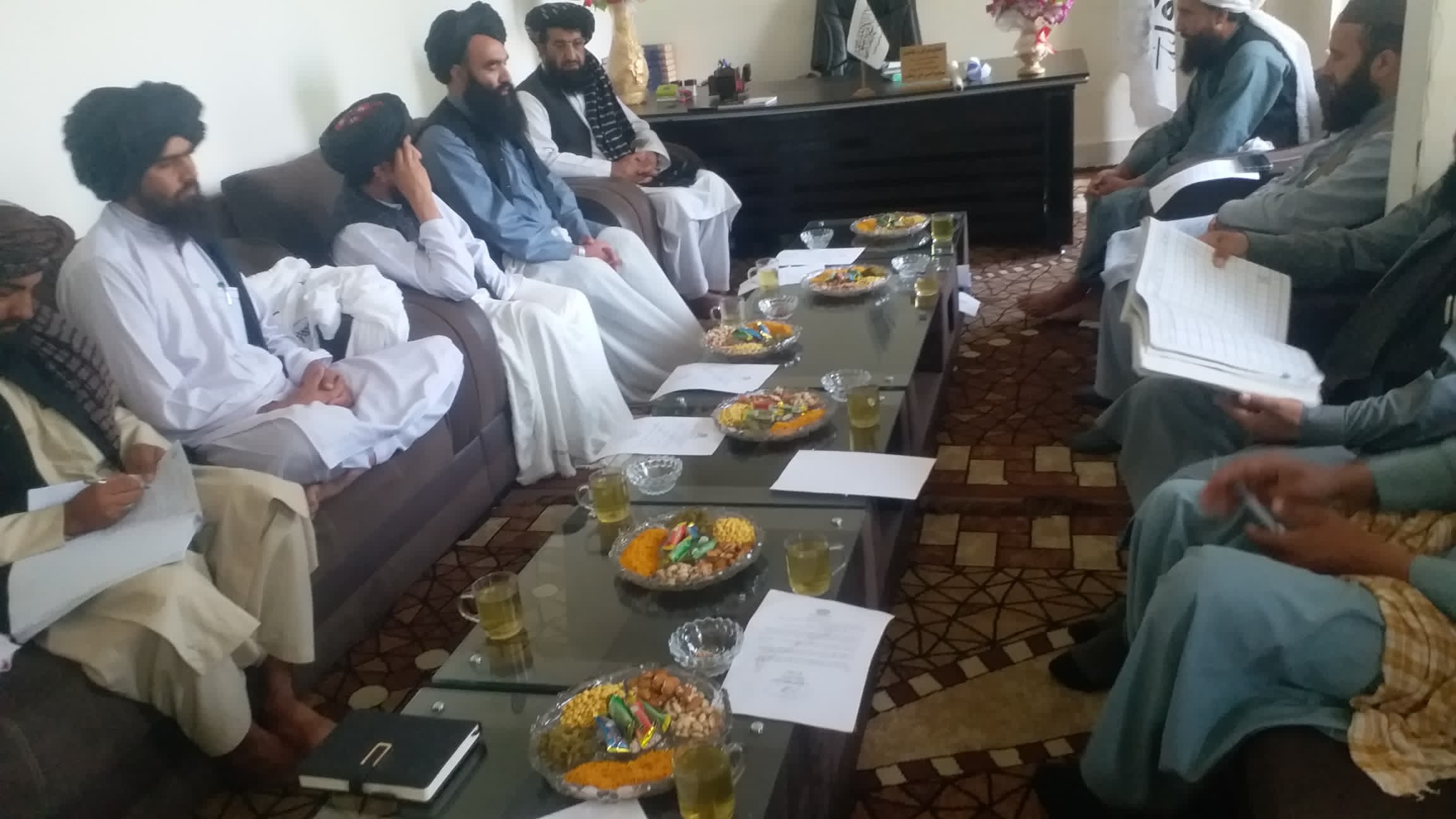 کاپیسا کې د ځمکې غصب او غصب شويو ځمکو بېرته راکرځولو کمېټې غونډه دائره شوه