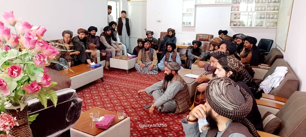 سفر رییس عمومی جمع آوری عشر و زکات وزارت زراعت به ولایت بادغیس