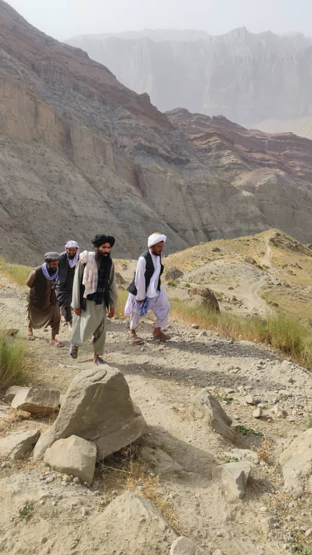 سفر هیئت تخنیکی جلوگیری از غصب استرداد زمینهای غصب شده ولایت بامیان به ولسوالیهای سیغان و کهمرد