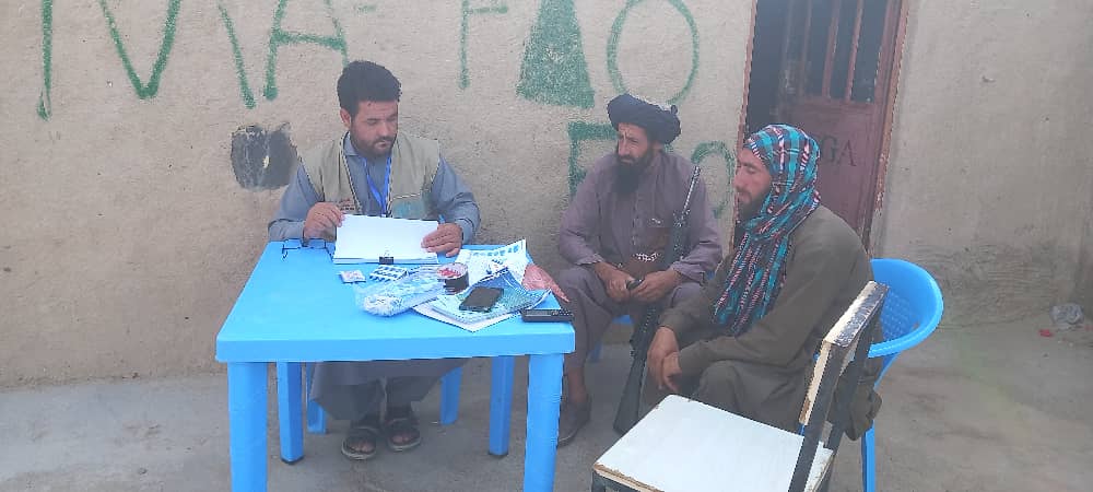 برای ۷۵۰ خانواده در ولسوالی چهاربرجک ولایت نیمروز وسایل نگهداری مرغ توزیع شد