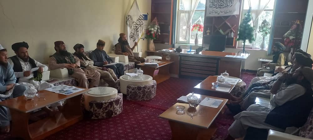 جلسهی هیئت تخنیکی جلوگیری از غصب و استرداد زمینهای امارتی ولایت تخار برگزار شد