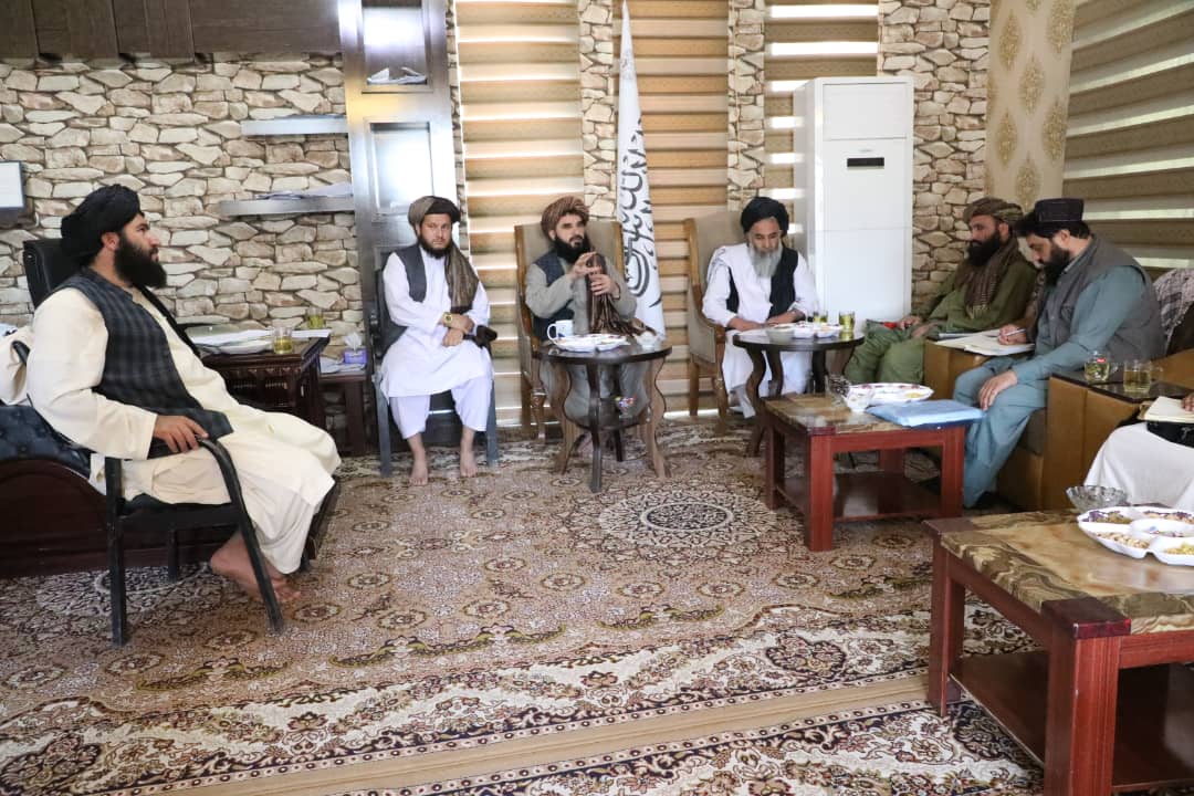 دیدار معین مالی و اداری وزارت زراعت با معاون والی ولایت فاریاب