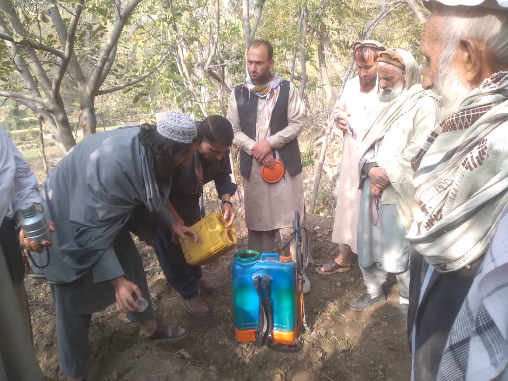 لغمان، دولت شاه کې بزګرانو ته د کرنیزو زده کړو ورکشاپ جوړ شو