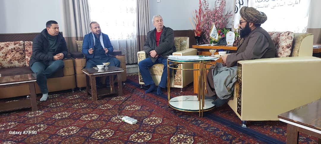 نشست رئیس زراعت بلخ با سرمایهگذاران خارجی برای توسعه زراعت