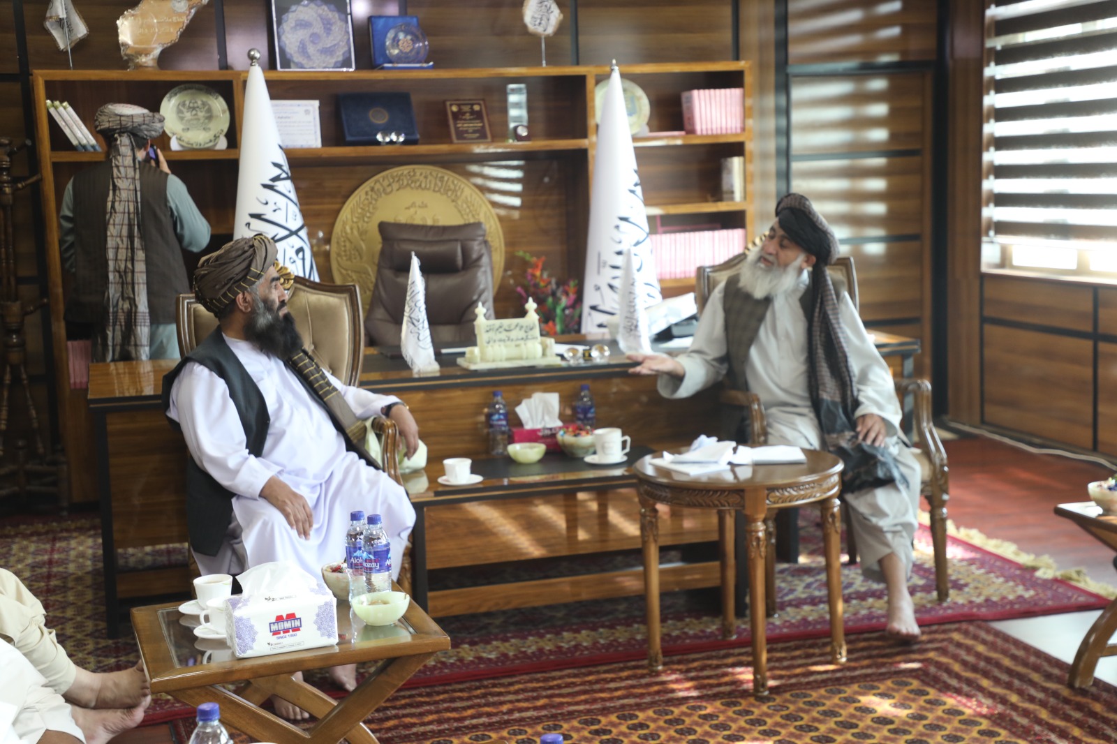 دیدار معین آبیاری و منابع طبیعی با والی ننگرهار