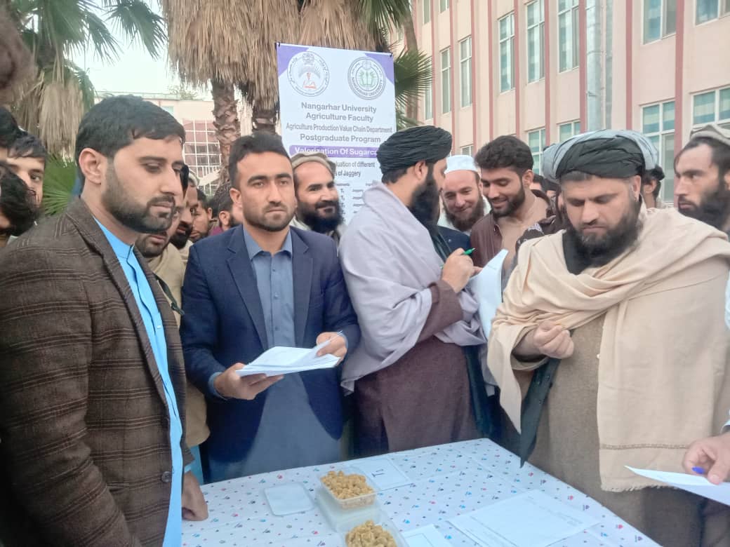 د ننګرهار پوهنتون کې د ۳۰ څېړنیزو پروژو پوسټر نندارتون ترسره شو. په دې نندارتون کې د ننګرهار پوهنتون کرنې پوهنځی اګرانومي څانګې د ماسترۍ برنامې محصلینو د خپلو ترسره کړو ۳۰ څېړنو پايلې، چې د ننګرهار، کونړ او لغمان ولایتونو په بېلابېلو سيمو او د ننګرهار د کرنې ریاست په څېړنیزو فارمونو کې یې په غله جاتو او حبوباتو ترسره کړې وې، د څېړنيز پوسټر له لارې نندارې ته وړاندې کړل.