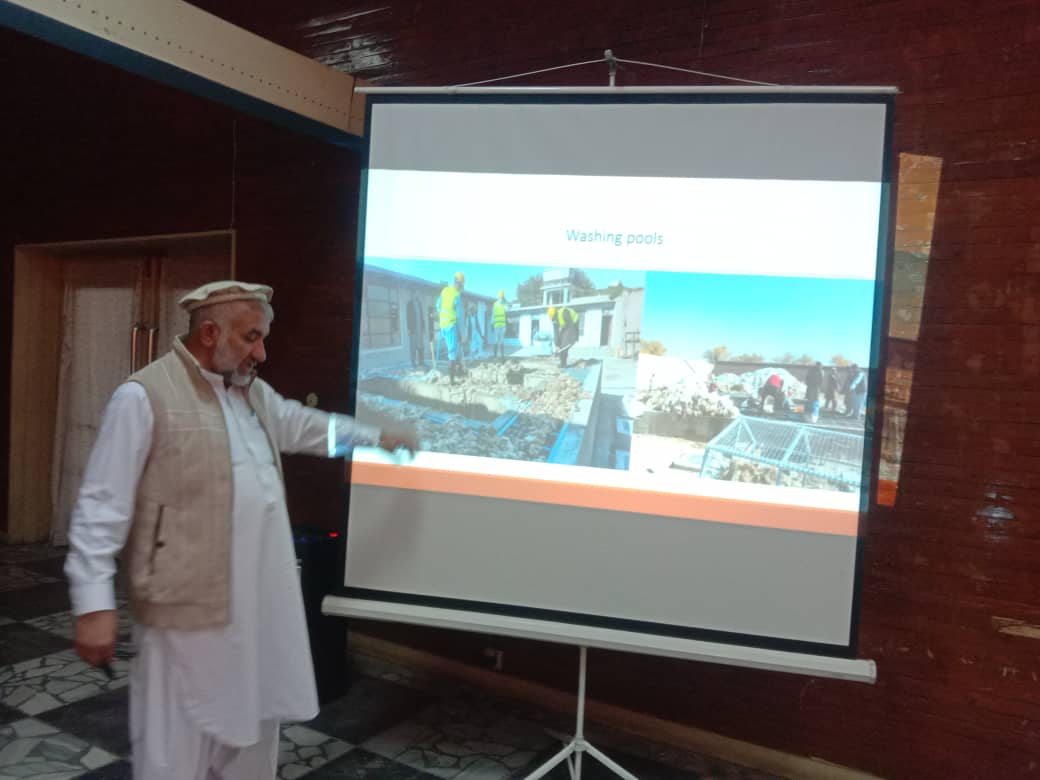 ننګرهار کې د یوې پروژې په پاې ته رسېدو سره لسګونو خلکو ته دکار زمینه برابره شوه