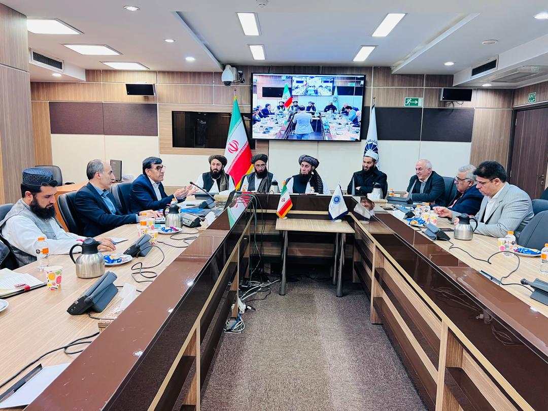 دیدار معین زراعت افغانستان با اعضای اتاق مشترک تجارتی ایران - افغانستان در تهران