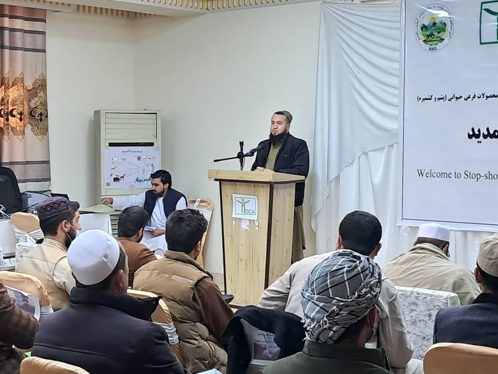 برگزاری برنامه آموزشی برای مسئولین مراکز خریدوفروش پشم و کشمیره در بلخ