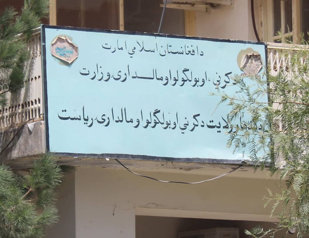 د کرنې وزارت د ځنګلونو رییس د کندهار دکرنې له رییس سره وکتل