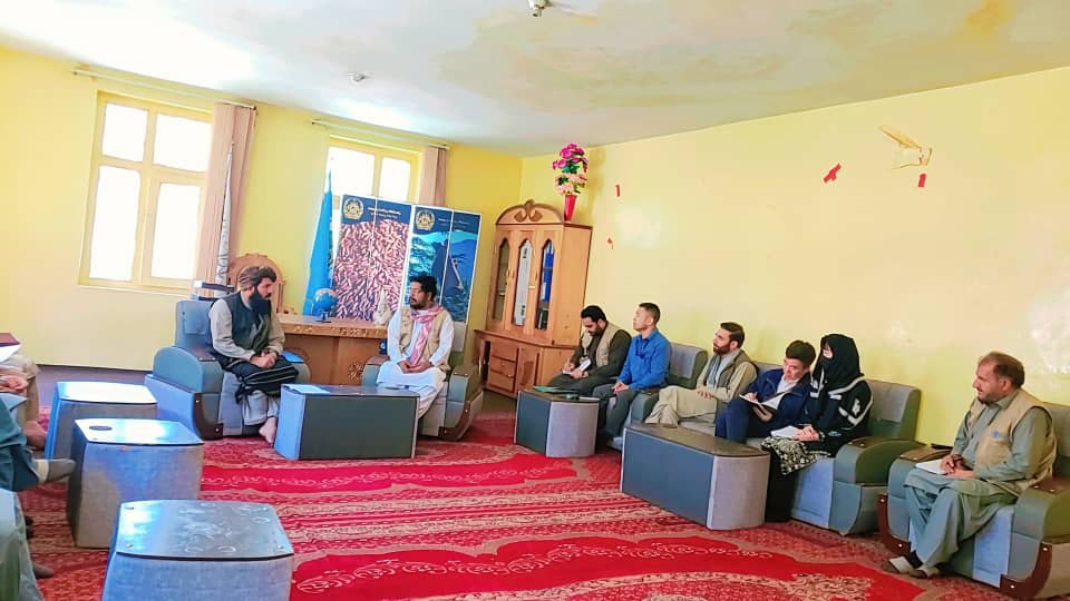 د نورستان دکرنې رییس د ملګرو ملتونو دخوړو او کرنې ادارې له چارواکو سره وکتل