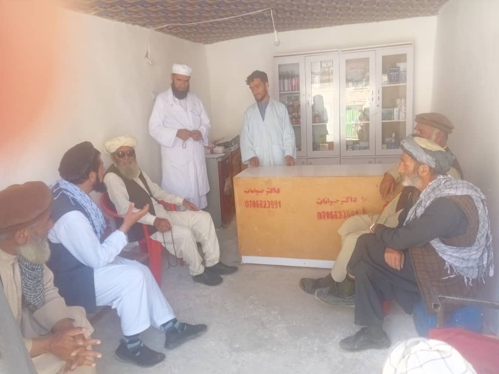 آغاز بهکار یک باب کلینیک صحی حیوانی در ولسوالی پریان