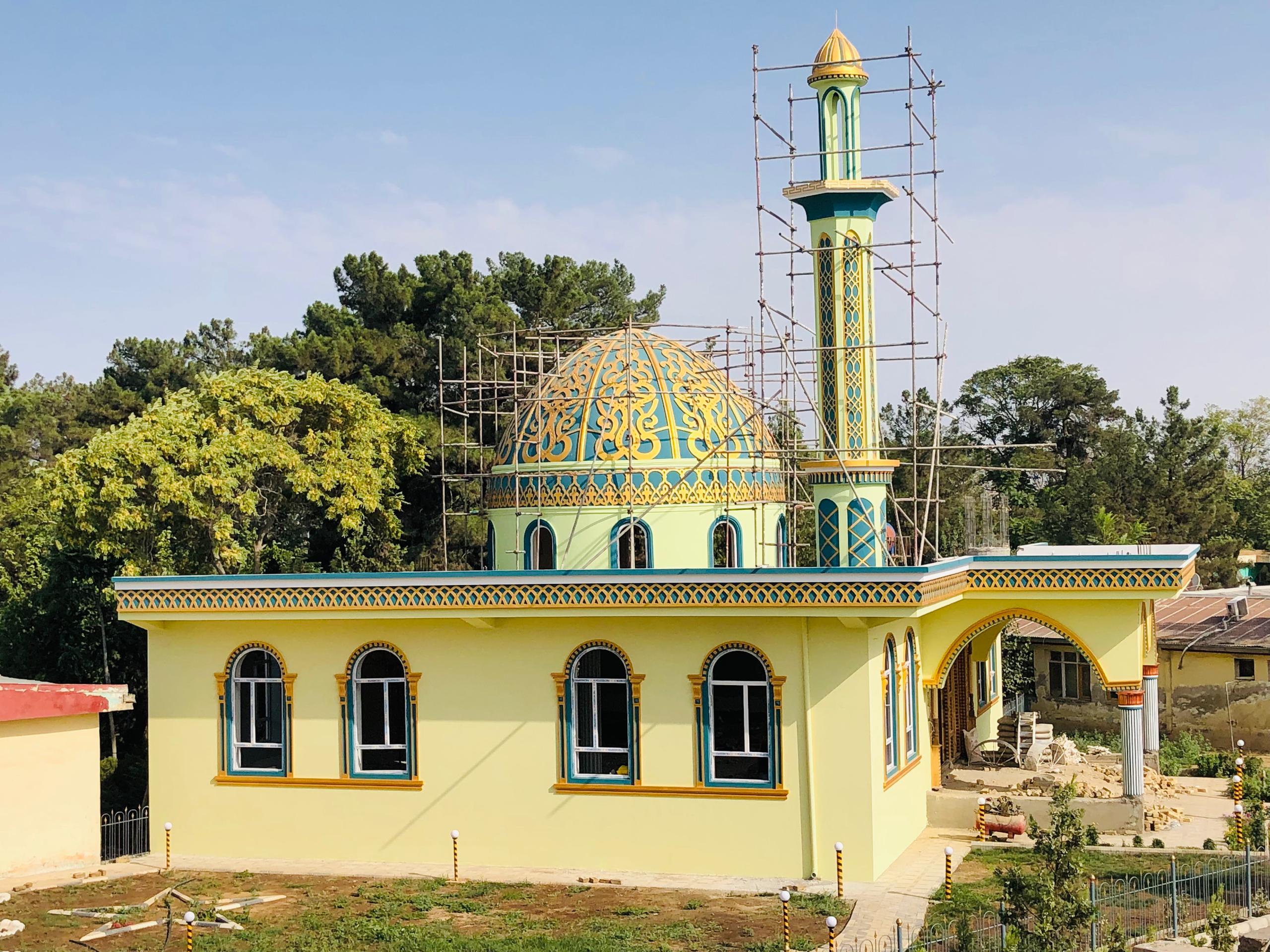 دبلخ کرنې ریاست په انګړ کې د جومات جوړولو چارې روانې دي