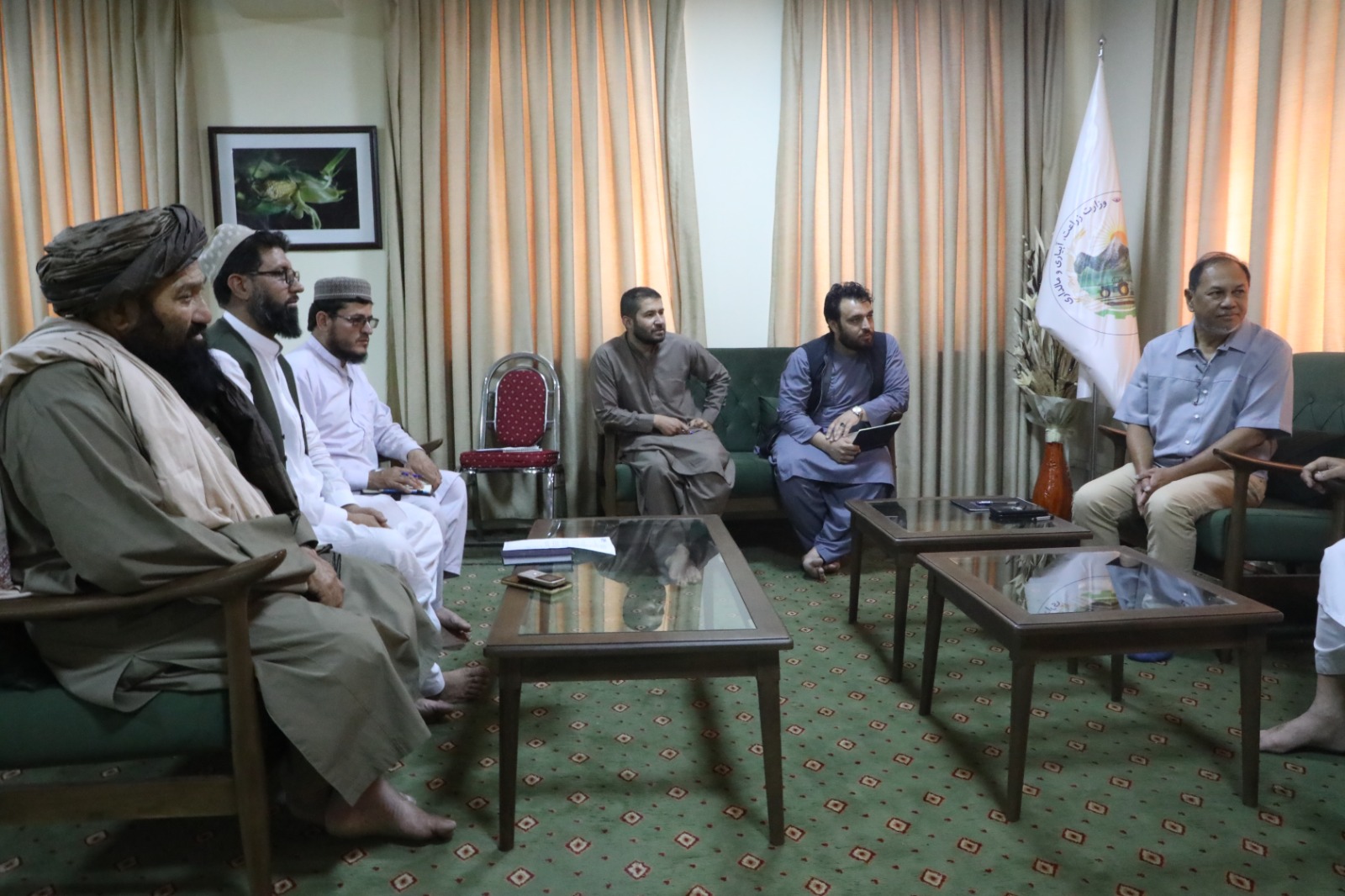 تأکید بر تداوم همکاریها میان وزارت زراعت و دفتر ناروی در افغانستان