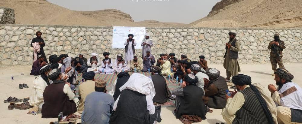 دهلمند موسا کلا کې د اوبو یو کوچنی بند جوړ او ګټې اخیستنې ته وسپارل شو