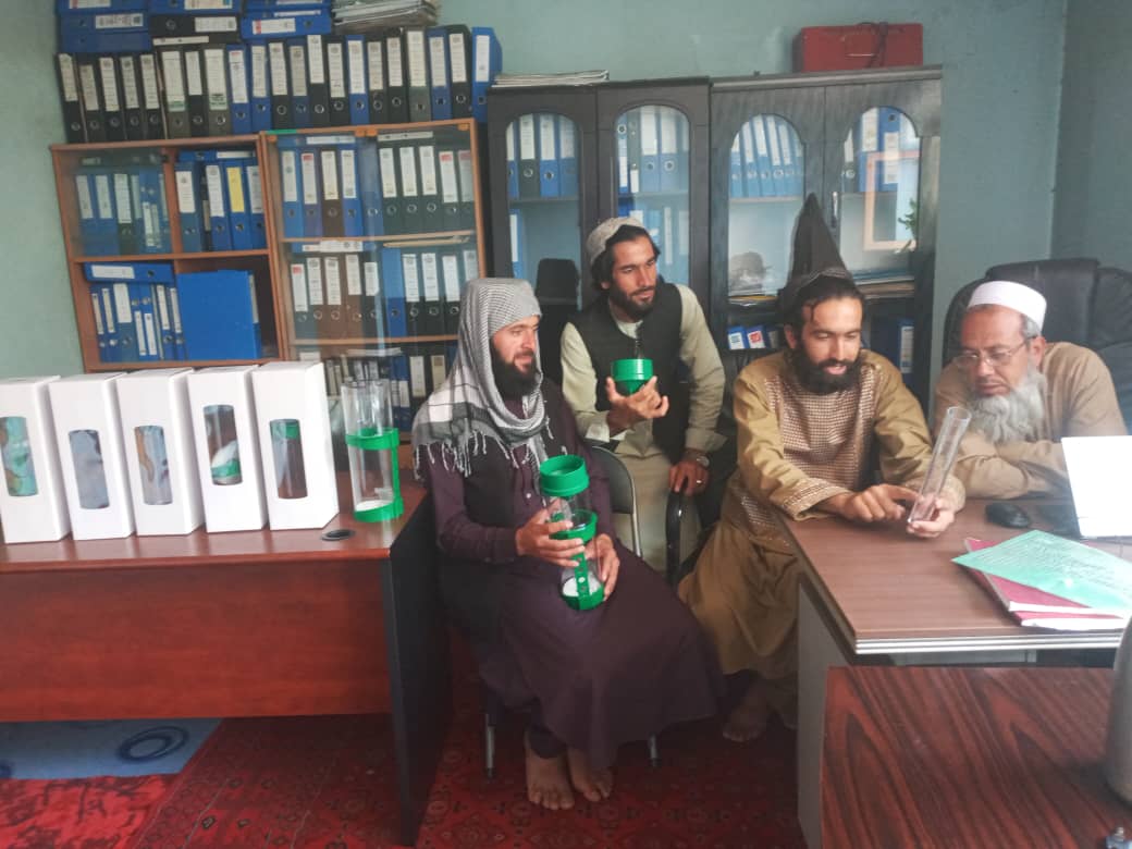 د میدان وردګو د کرنې ریاست د ولسوالیو یوشمېر کارکوونکي وروزل شول