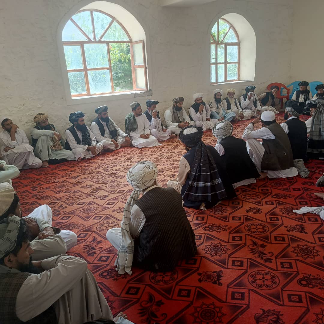 د خوست سپیره ولسوالی کې د ځنګلونو ساتنې، د جلغوزیو محصول او په افغانیو پېر او پلور په اړه ناسته وشوه