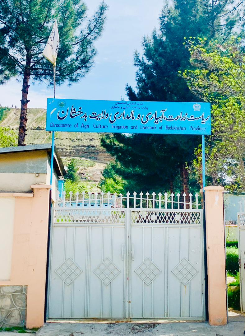 دیدار رئیس زراعت بدخشان با مسئول زون شمالشرق دفتر خدمات پروژههای ملل متحد