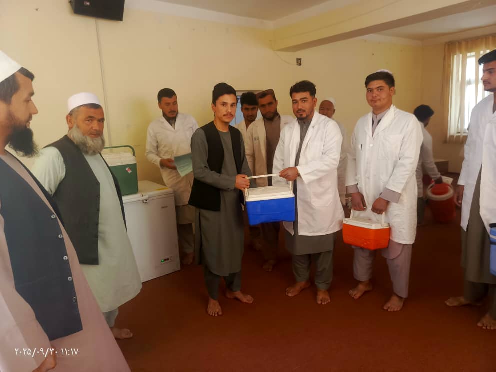 آغاز دور سوم واکسین طاعون نشخوارکنندگان کوچک در جوزجان