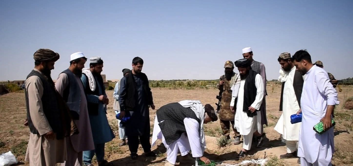 آغاز کار ساخت سه سبزخانه در جوزجان