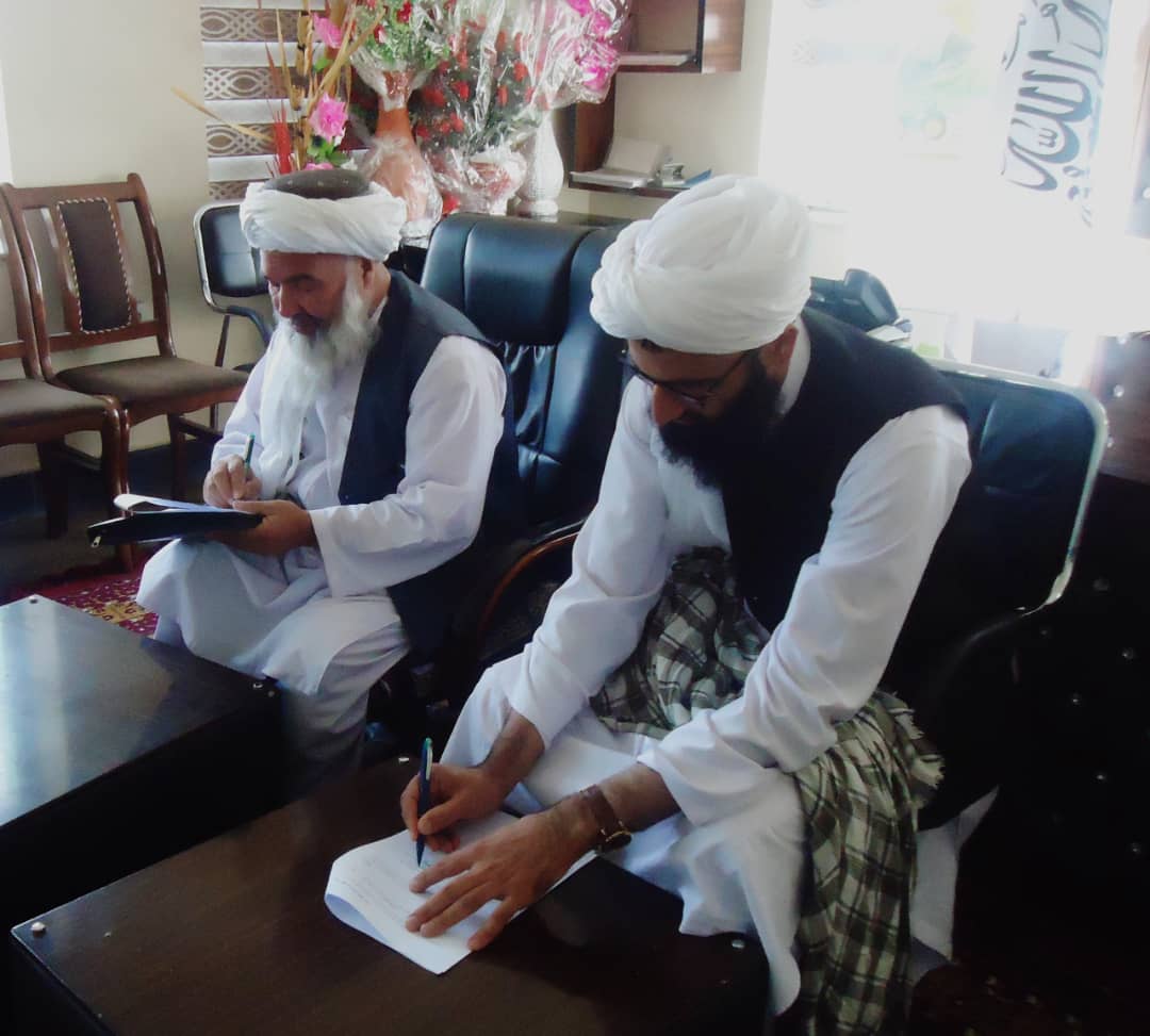 د لوګر د کرنې ریاست او د لوګر پوهنتون ترمنځ د همغږۍ هوکړه لیک لاسلیک شو