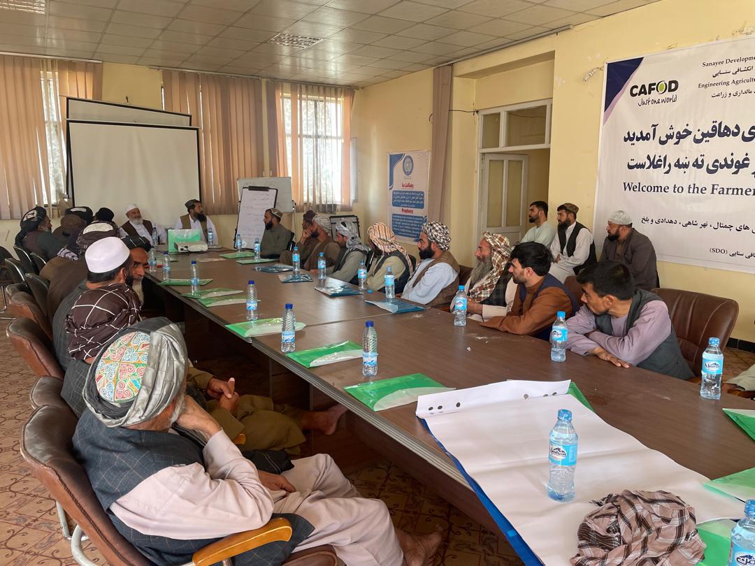 بلخ کې د بزګرانو د ملاتړ په موخه یو ورځنی سیمینار ترسره شو